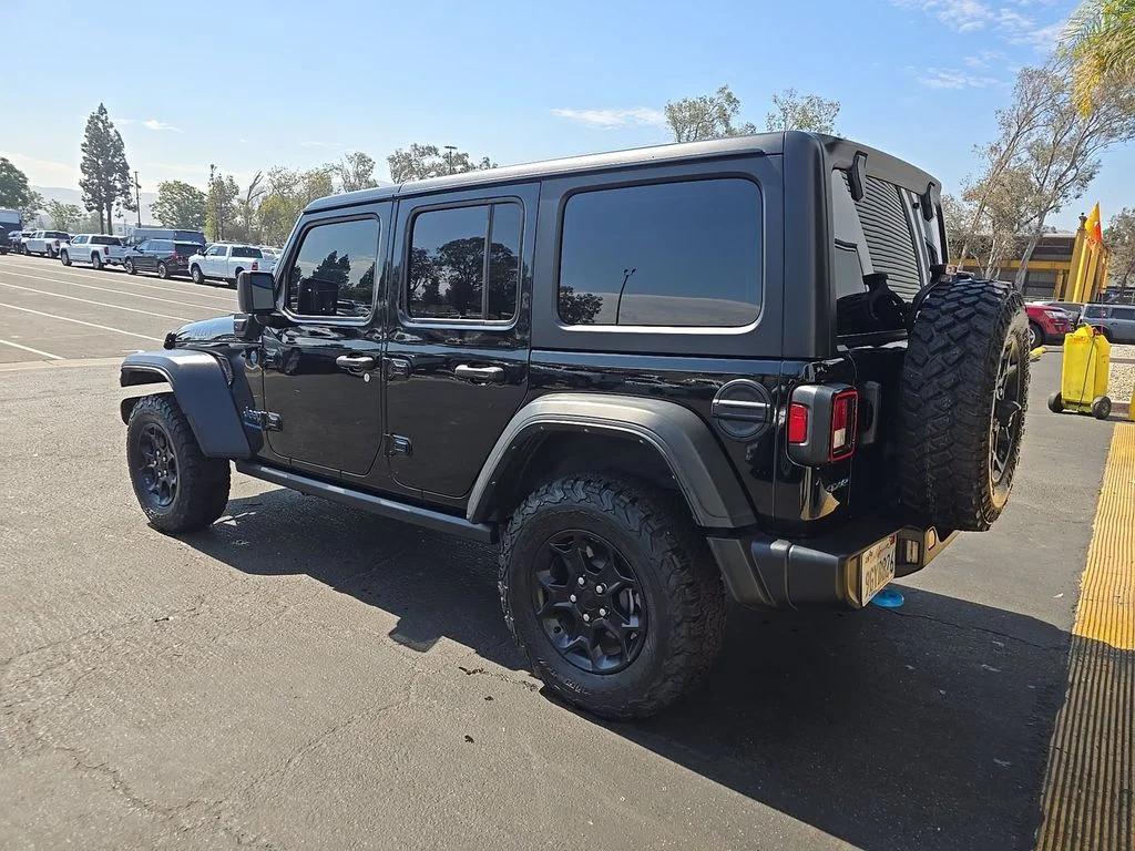 Used 2023 Black Jeep Willys 4xe image 4