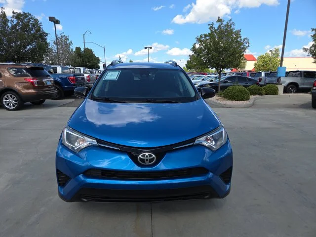 Used 2017 Blue Toyota LE image 2