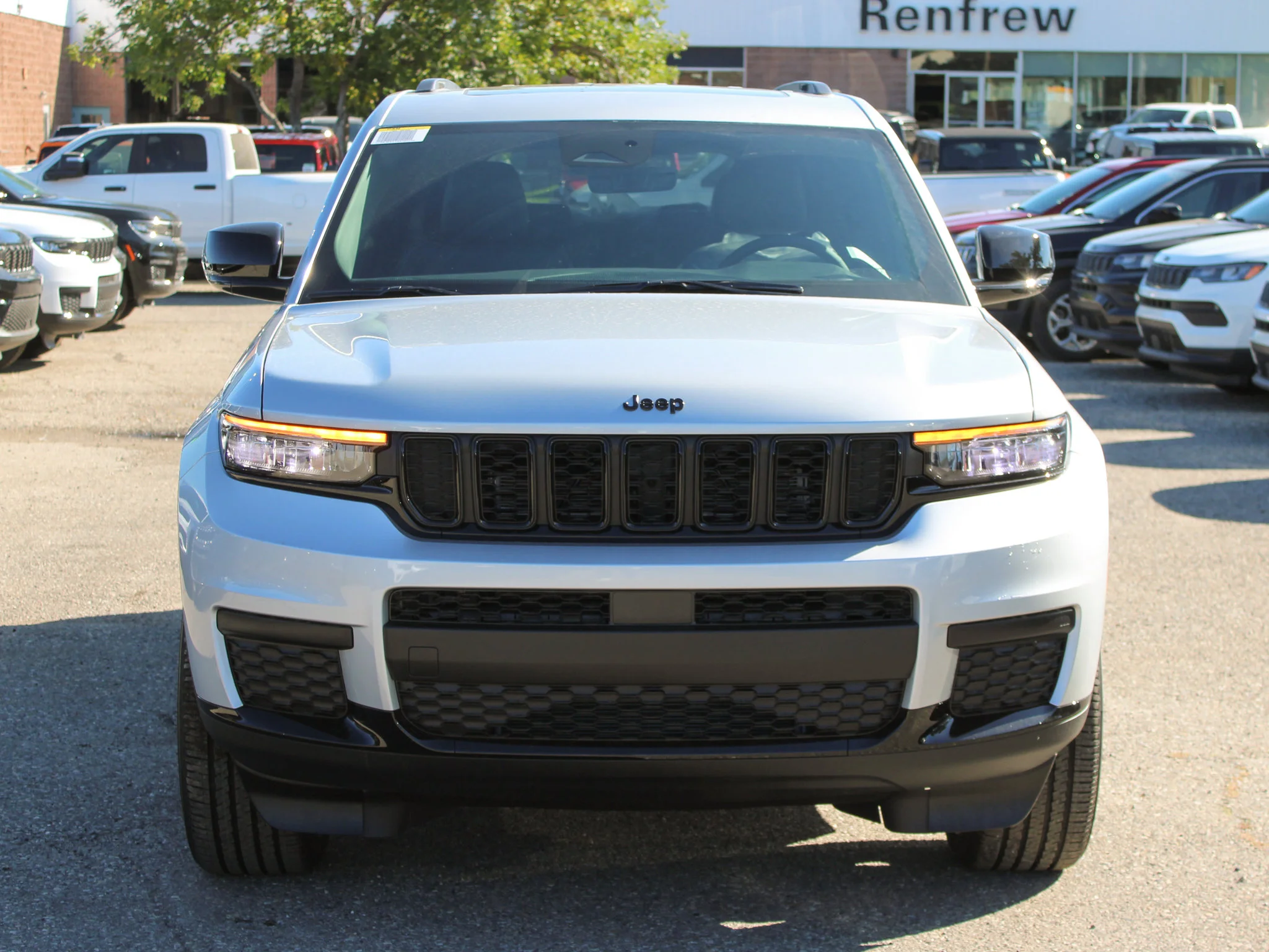 New 2025 Silver Jeep Altitude* 4x4, Sunroof, Trailer Tow Package, Heated Leather image 6