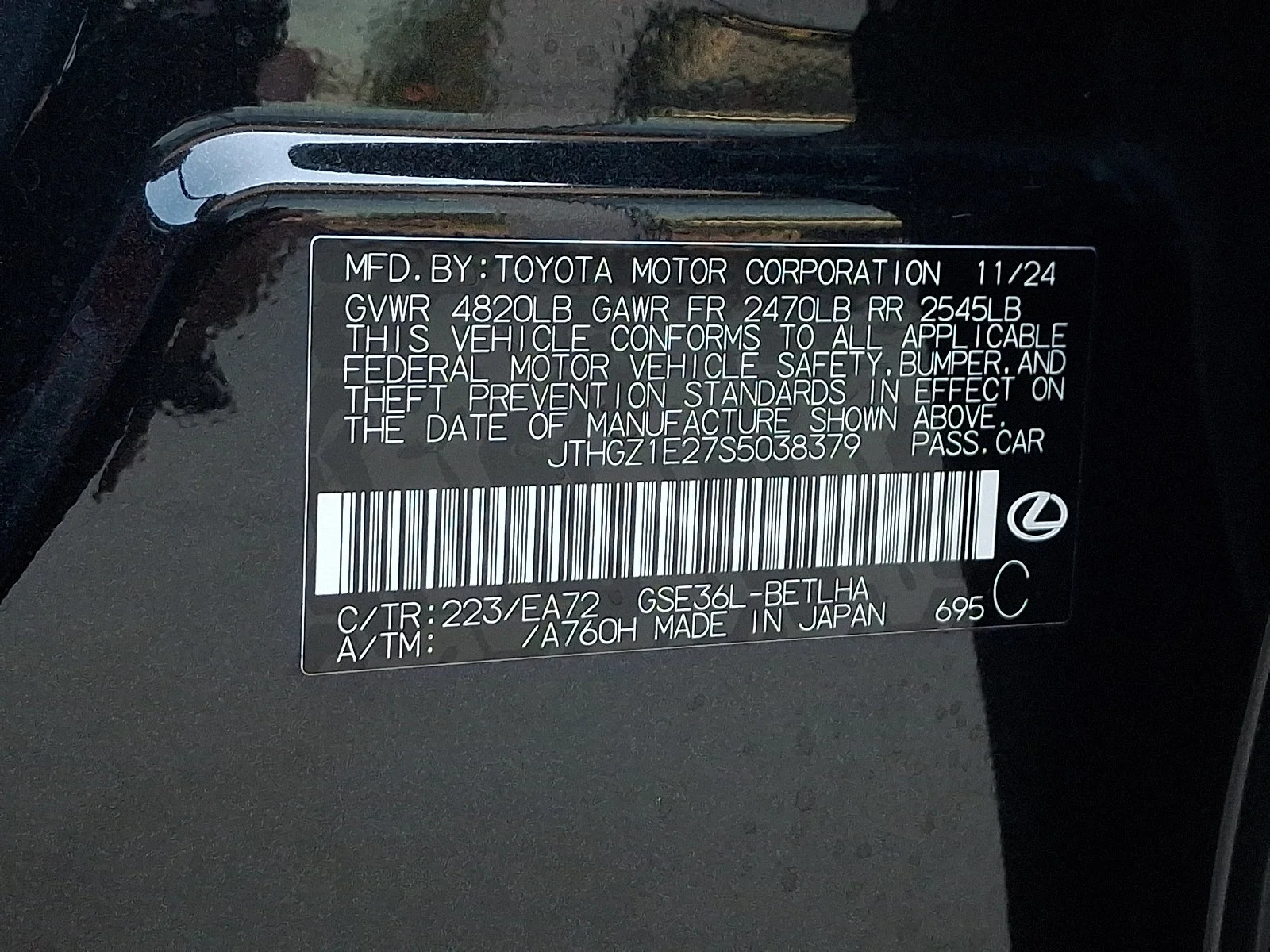 Certified Used 2025 CAVIAR Lexus  image 27