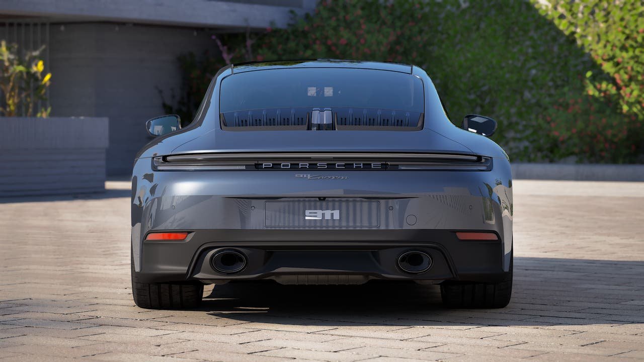New 2026 Vanadium Grey Metallic Porsche Carrera image 7