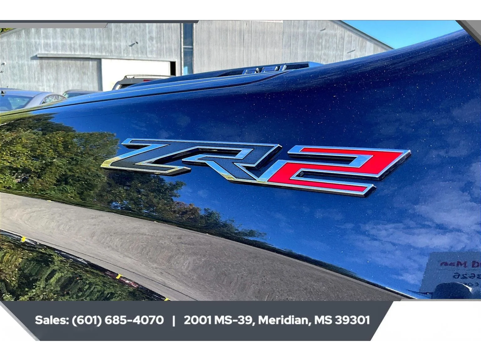 Used 2023 DARK ASH METALLIC Chevrolet ZR2 image 9