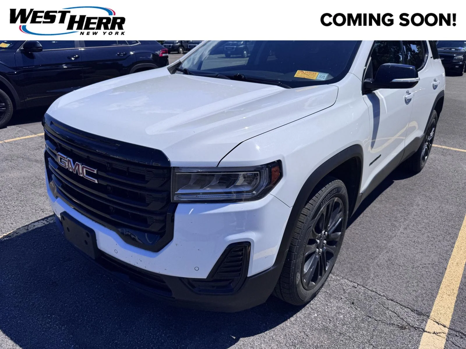 Used 2022 Summit White GMC SLE image 1