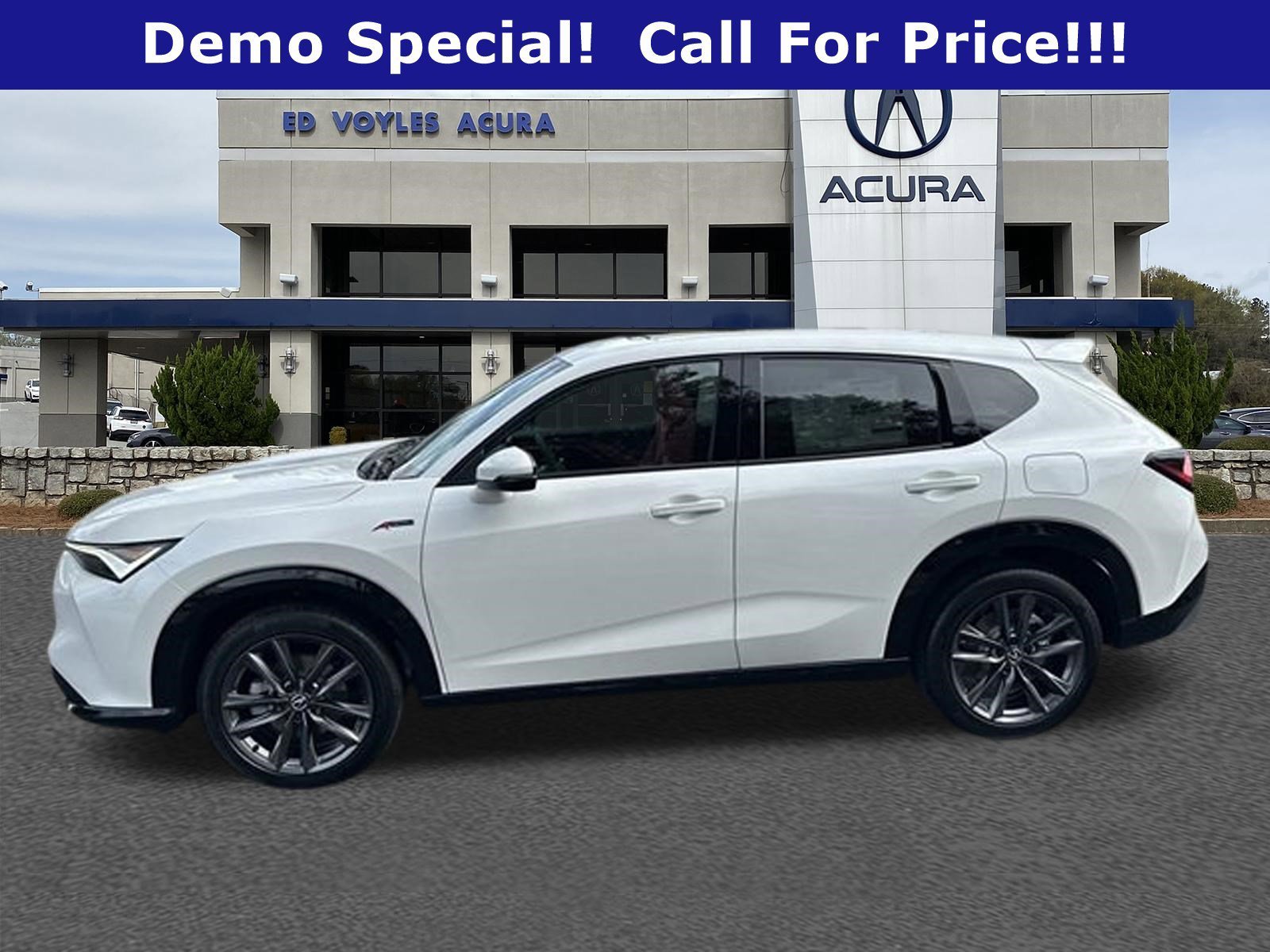 Used 2025 Platinum White Acura w/A-Spec Package image 8