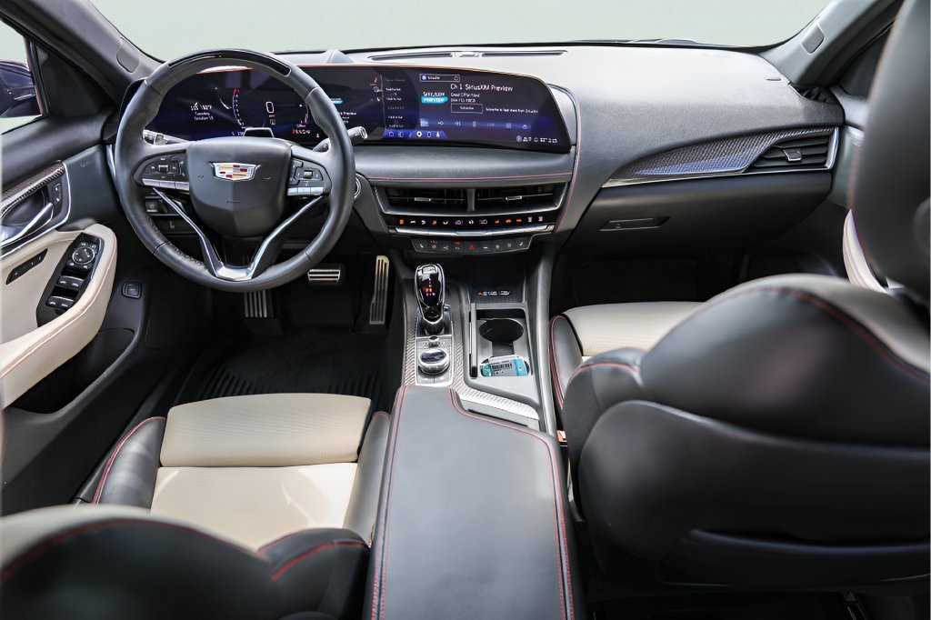 Used 2025 Midnight Sky Metallic Cadillac Sport image 26