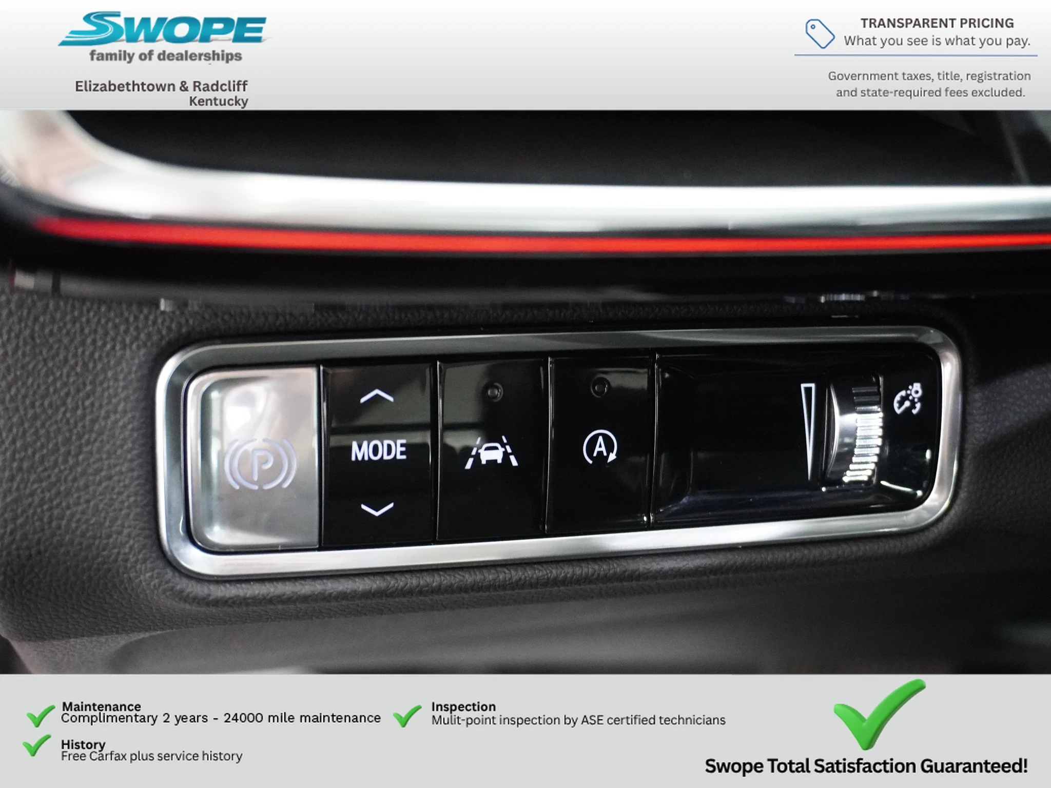 Used 2025 Brilliant Red Buick Preferred image 16