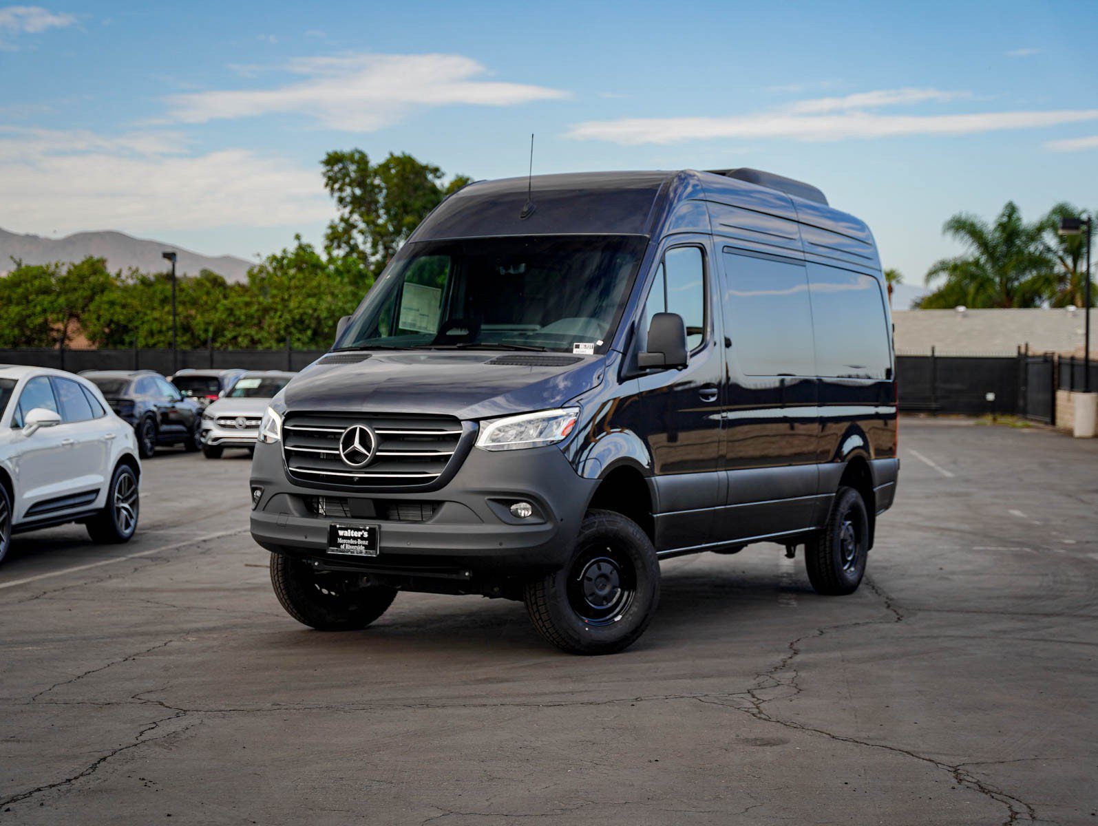 New 2026 Tenorite Gray Metallic Mercedes-Benz 2500 High Roof I4 Diesel HO 144 AWD image 1