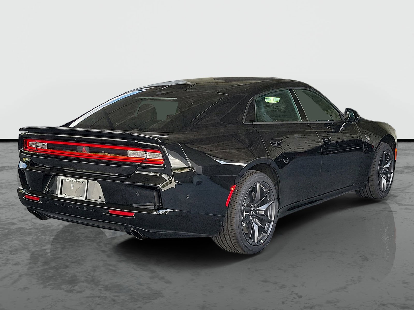New 2026 Diamond Black Crystal Pearlcoat Dodge Scat Pack Plus image 1