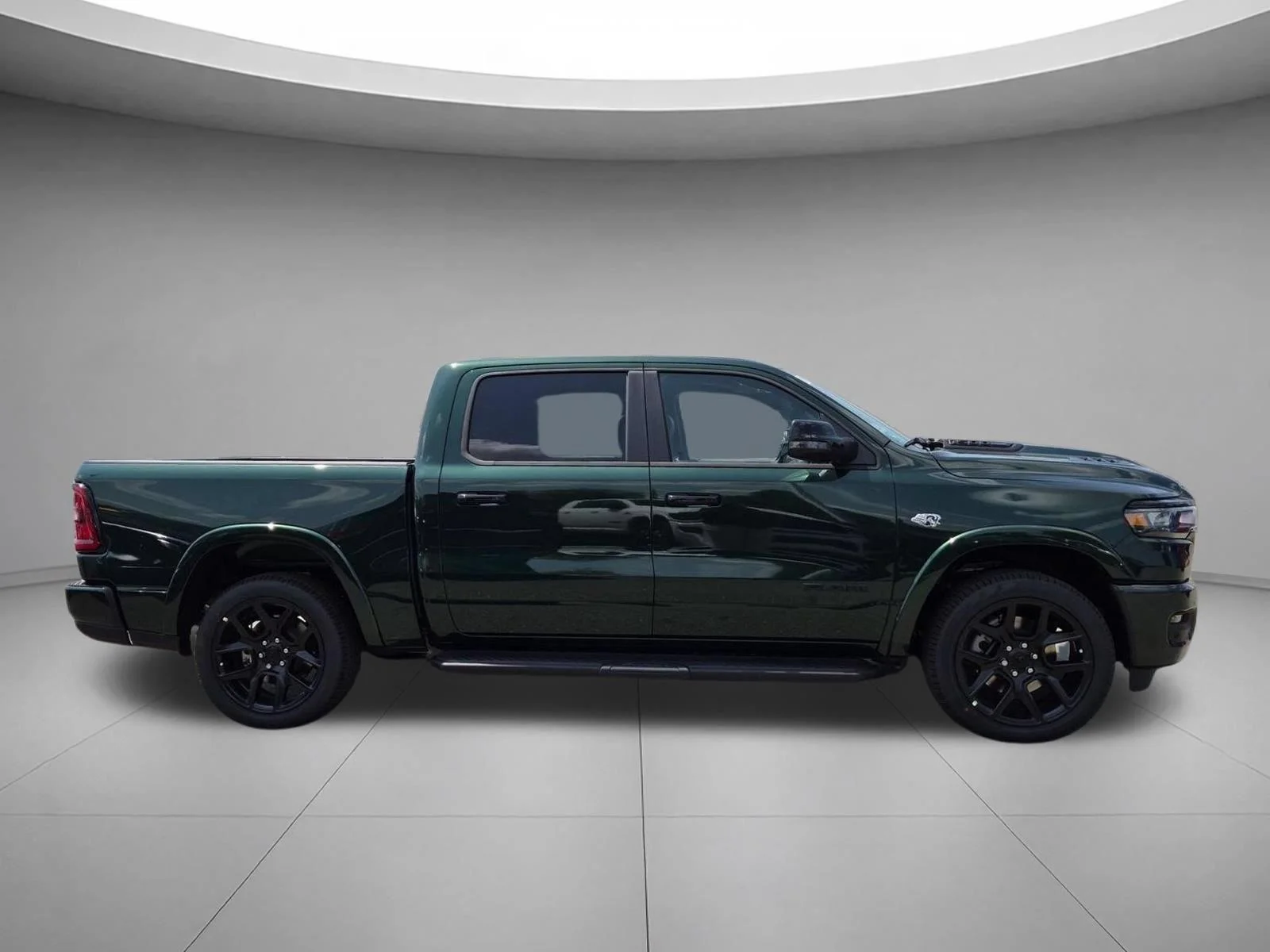 New 2026 Serrano-Green Metallic Exterior Paint RAM Laramie image 6