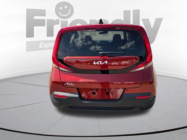 Used 2022 Orange Kia LX image 6