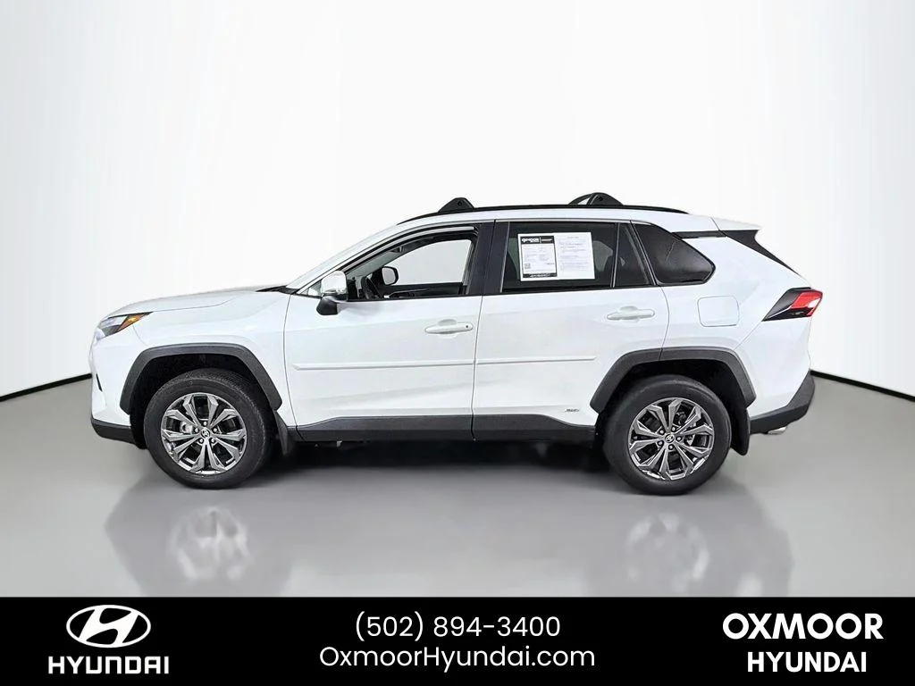 Used 2025 Wind Chill Pearl Toyota Hybrid XLE Premium image 4