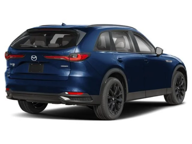 New 2026 Deep Crystal Blue Mica Mazda 3.3 Turbo Premium Sport AWD image 2