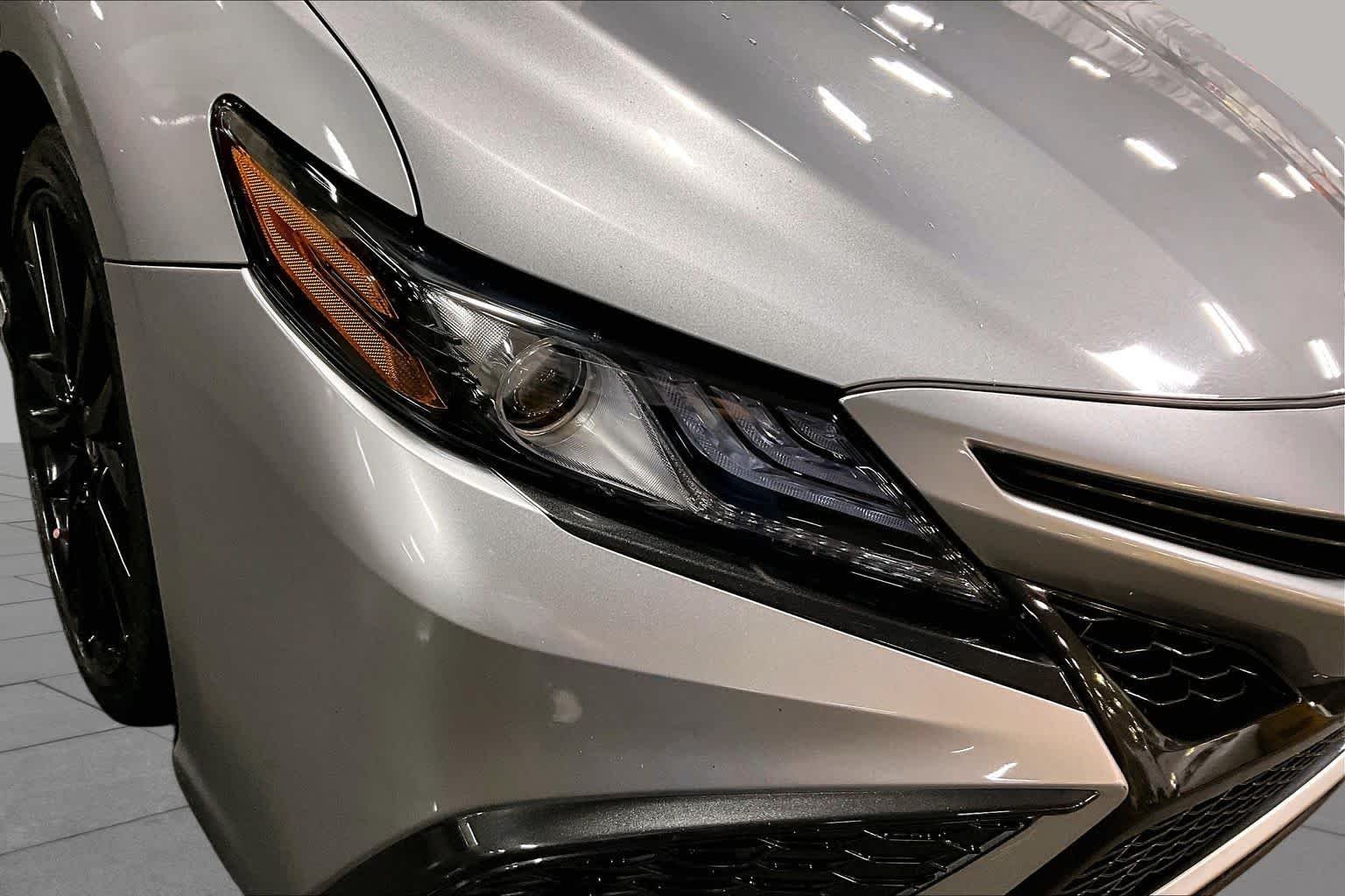 Used 2021 Celestial Silver Metallic Toyota XSE image 28