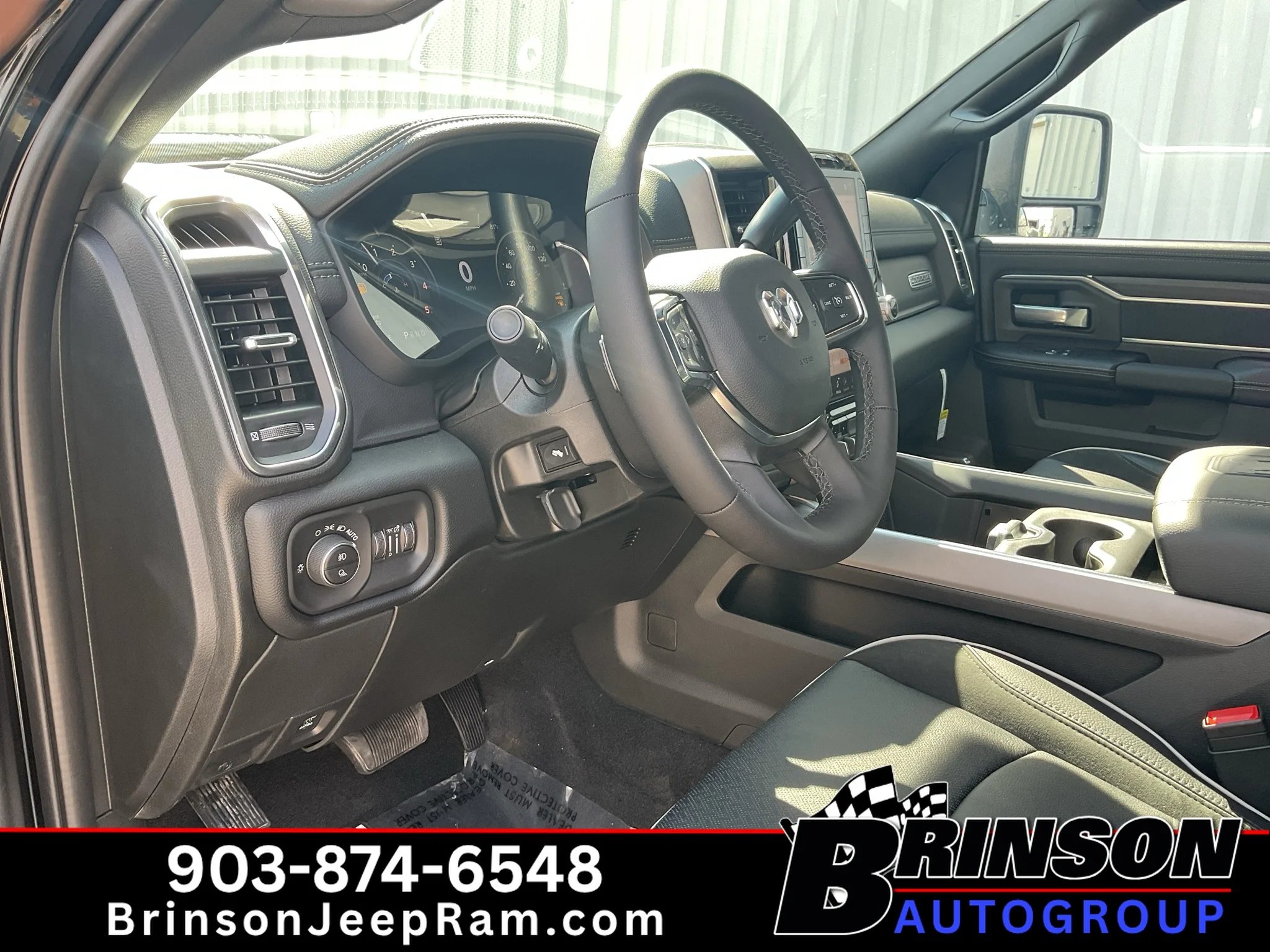 New 2026 Diamond Black Crystal Pearlcoat Ram Laramie image 12