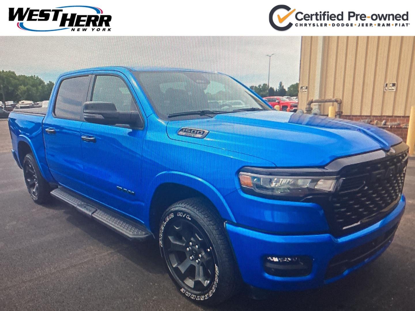 Used 2025 Hydro Blue Pearlcoat Ram Big Horn image 1