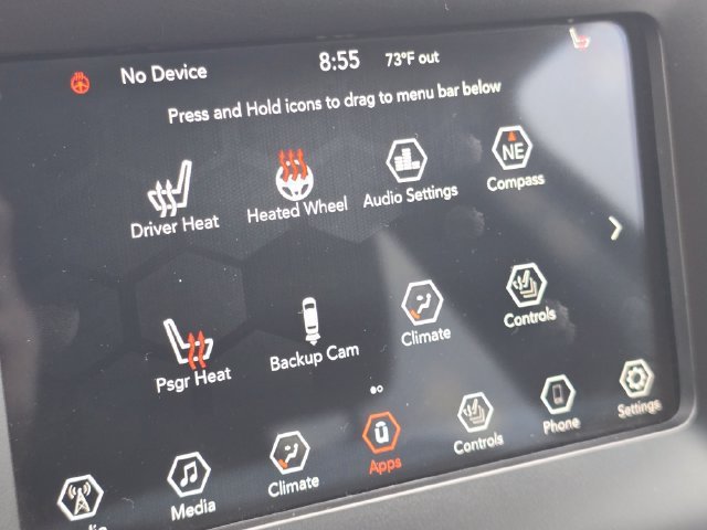 Used 2020 Bright White Clearcoat Jeep Latitude image 10