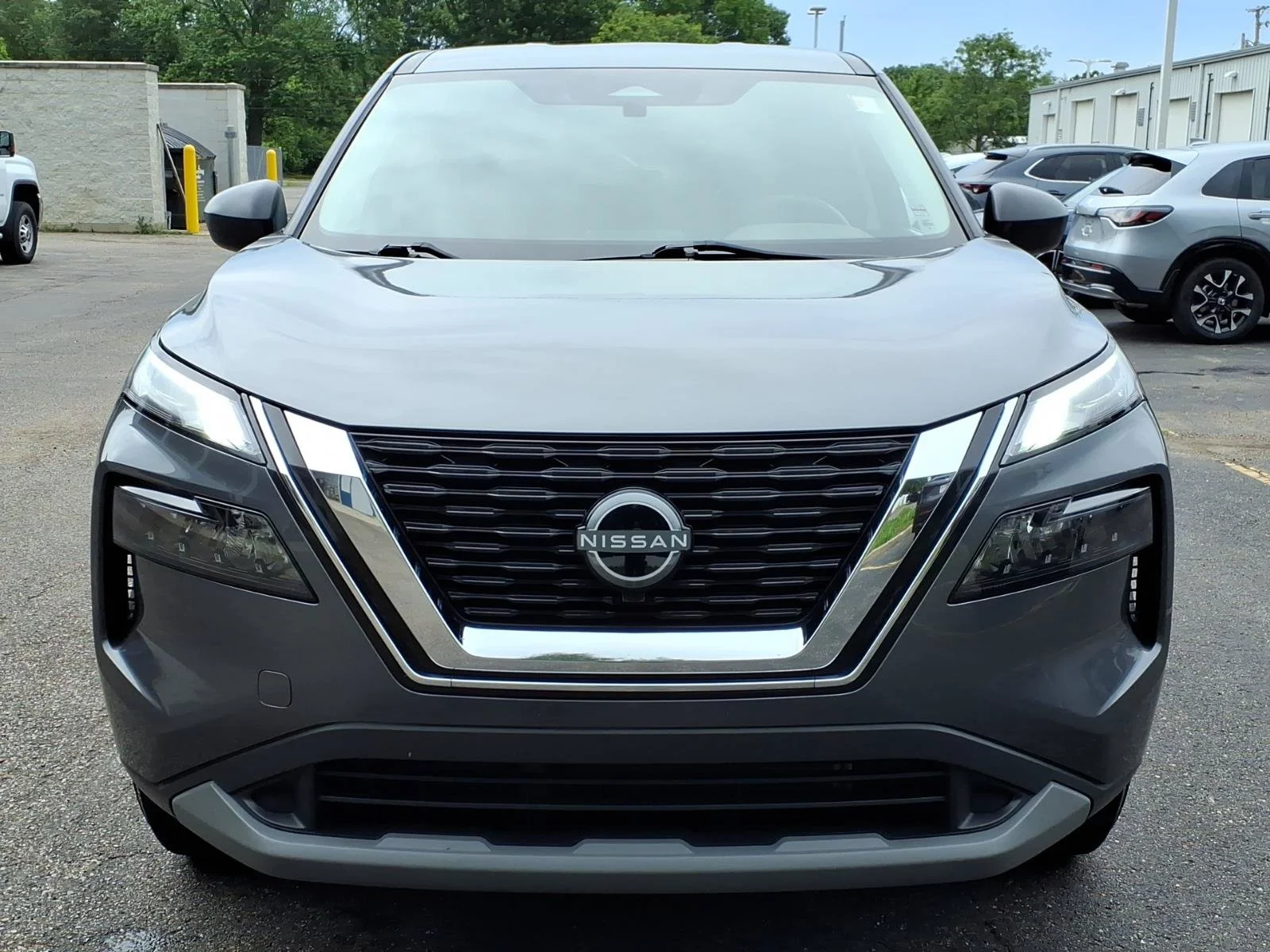 Used 2023 Gun Metallic Nissan S image 2