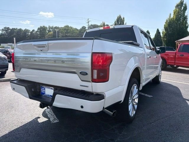 Used 2018 White Platinum Clearcoat Metallic Ford Limited image 7