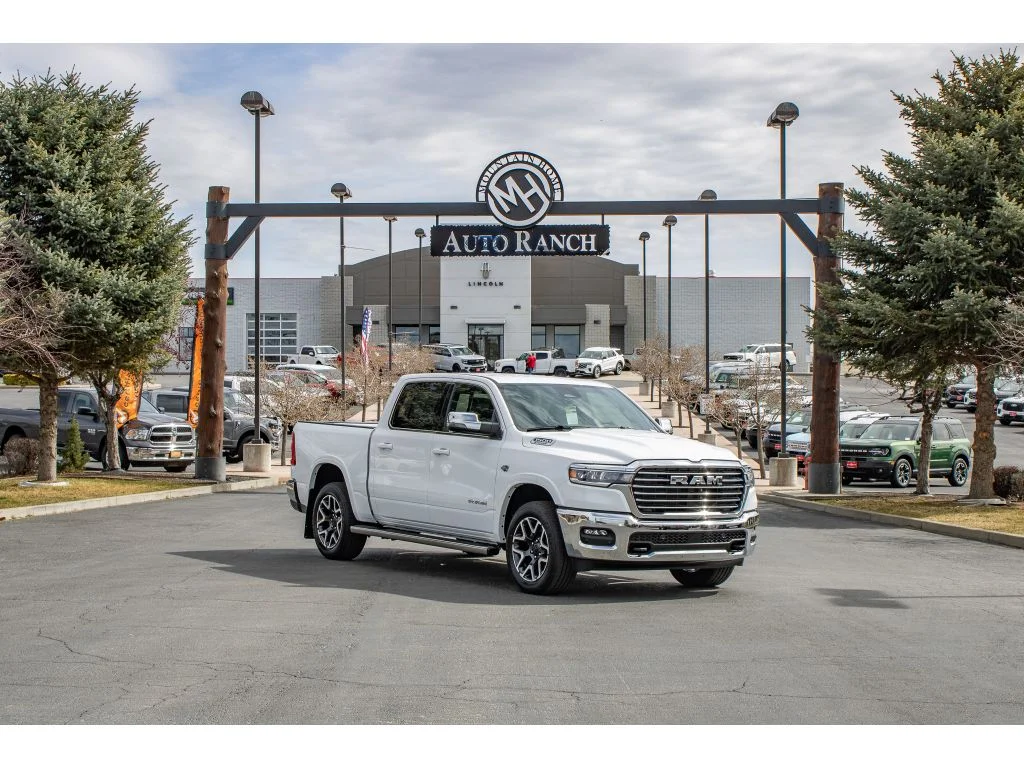 New 2026 Bright White Clearcoat Ram Laramie image 1
