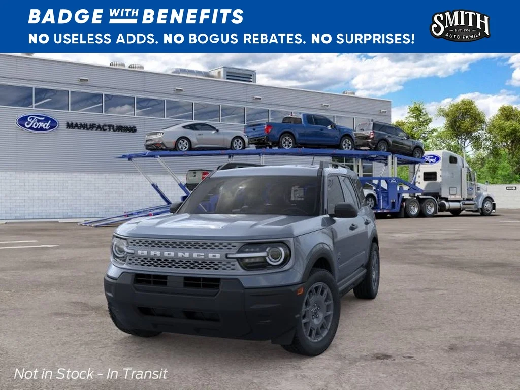 New 2026 Azure Gray Metallic Tri-Coat Ford Big Bend® image 3