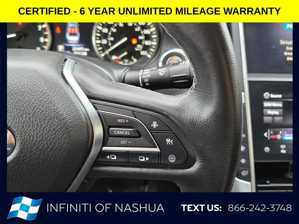 Certified Used 2023 Black INFINITI LUXE image 28