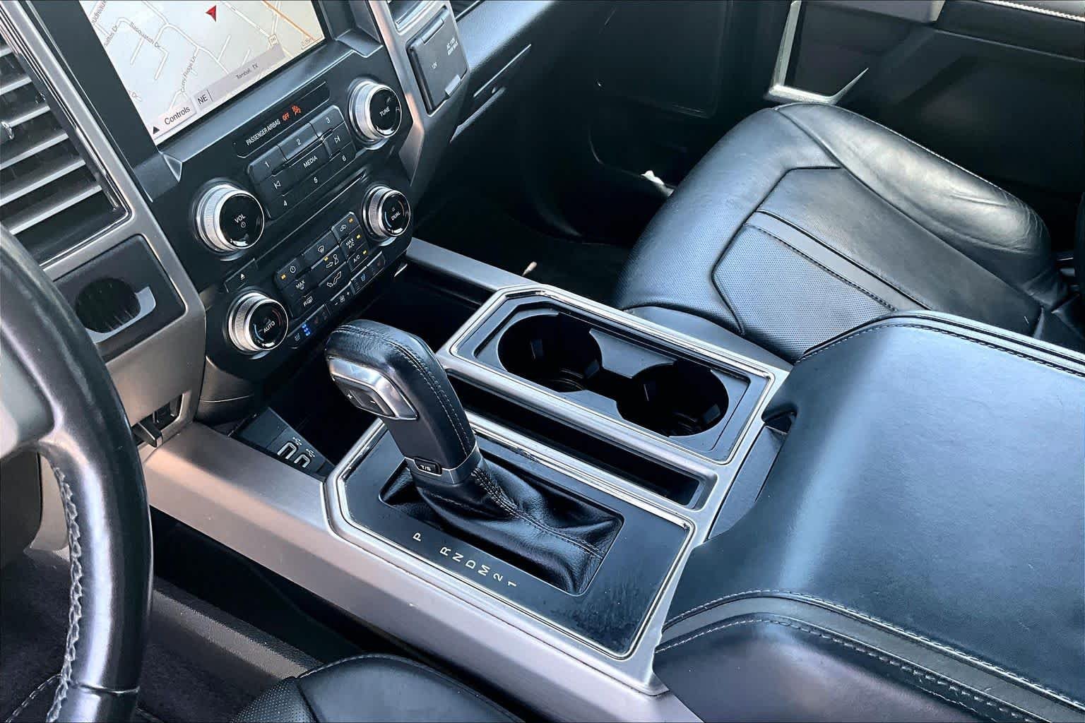 Used 2017 White Gold Ford Platinum image 16