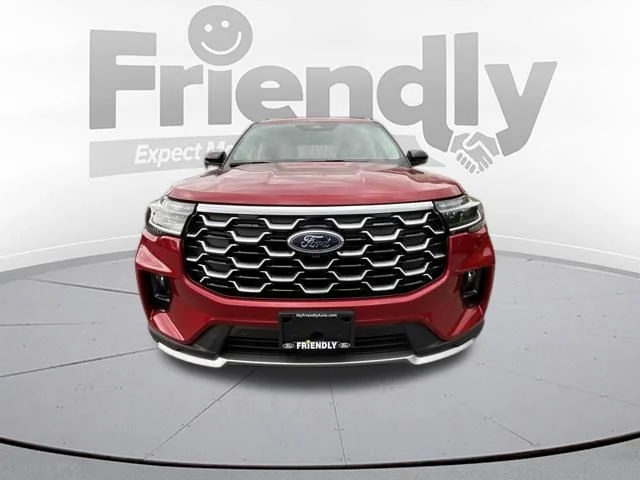 New 2026 Rapid Red Metallic Tinted Clearcoat Ford Platinum™ image 12