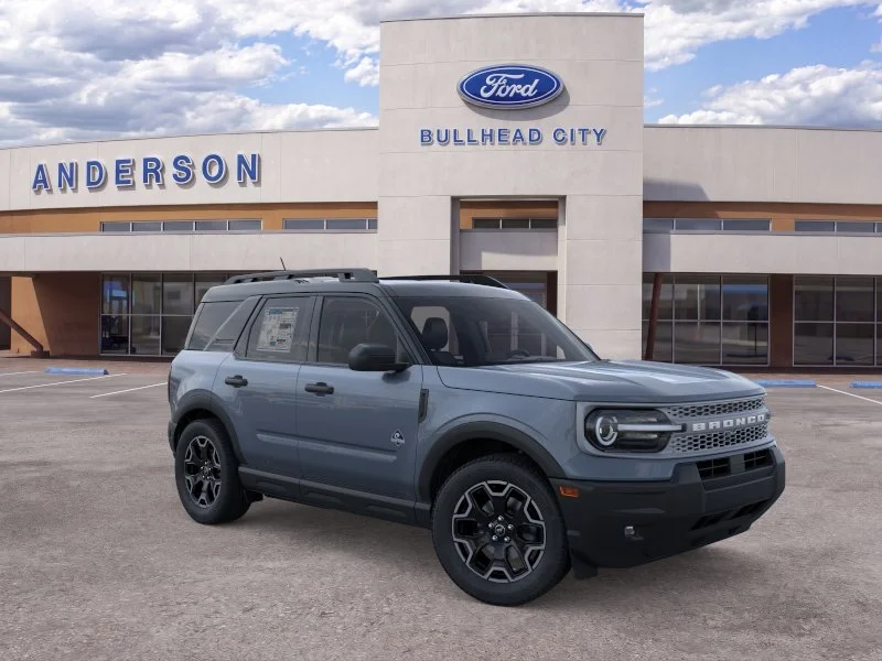 New 2026 Azure Gray Metallic Tri-Coat Ford Outer Banks image 7