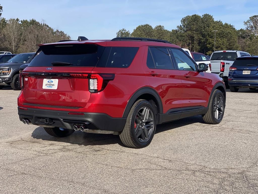 New 2026 Rapid Red Metallic Tinted Clearcoat Ford ST image 3