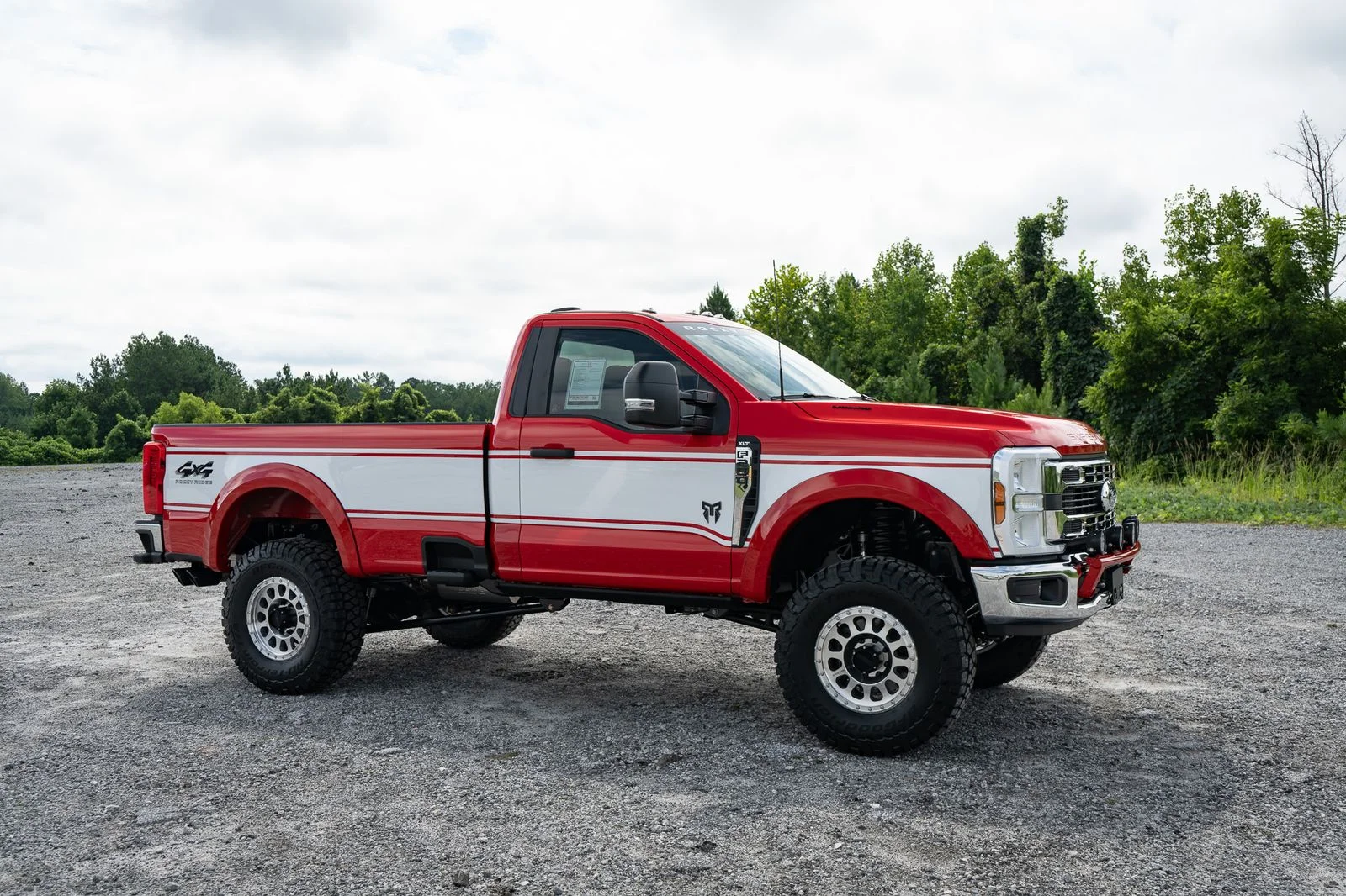 New 2026 Race Red Ford F-250® XLT with Rocky Ridge Retro Supercharged Package image 36