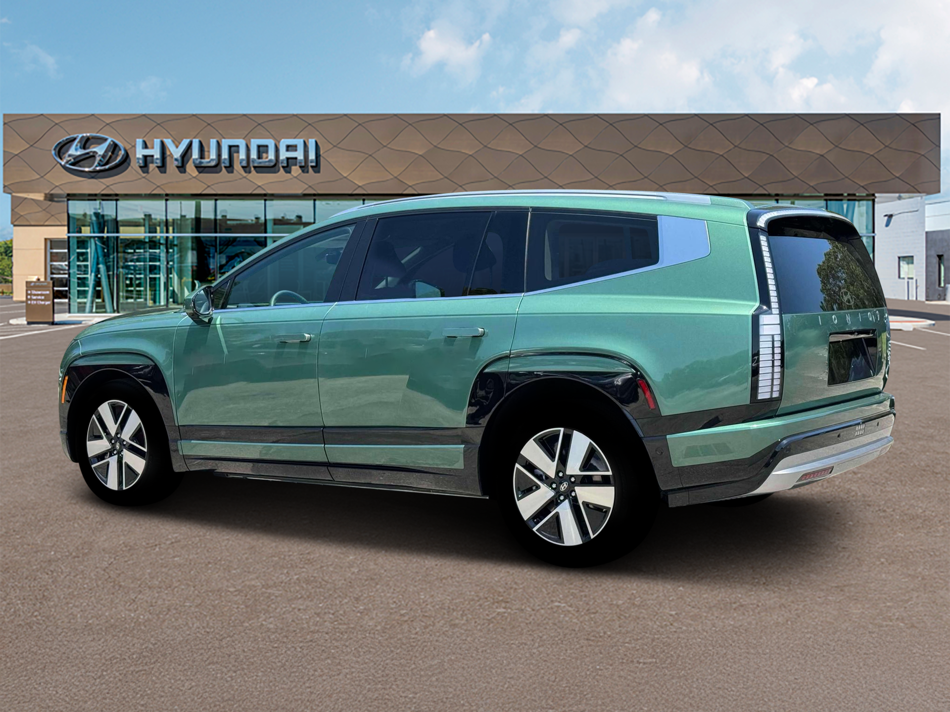 New 2026 Green Hyundai SEL image 4