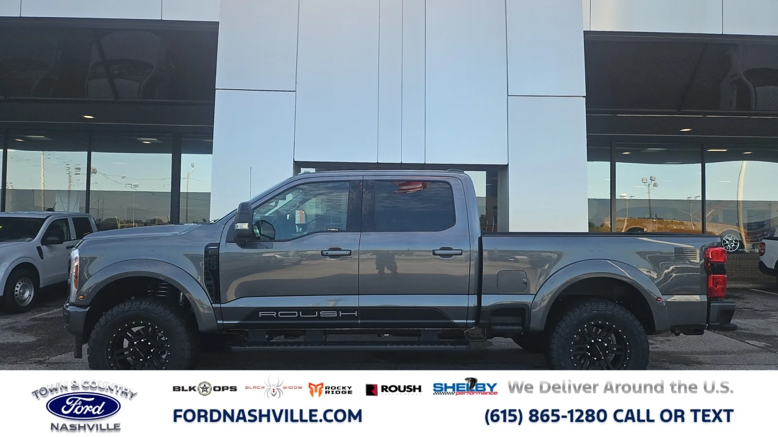 New 2026 Carbonized Gray Metallic Ford ROUSH Super Duty 4WD image 2