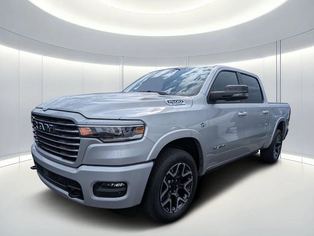 New 2026 Silver Zynith Exterior Paint RAM Laramie image 4