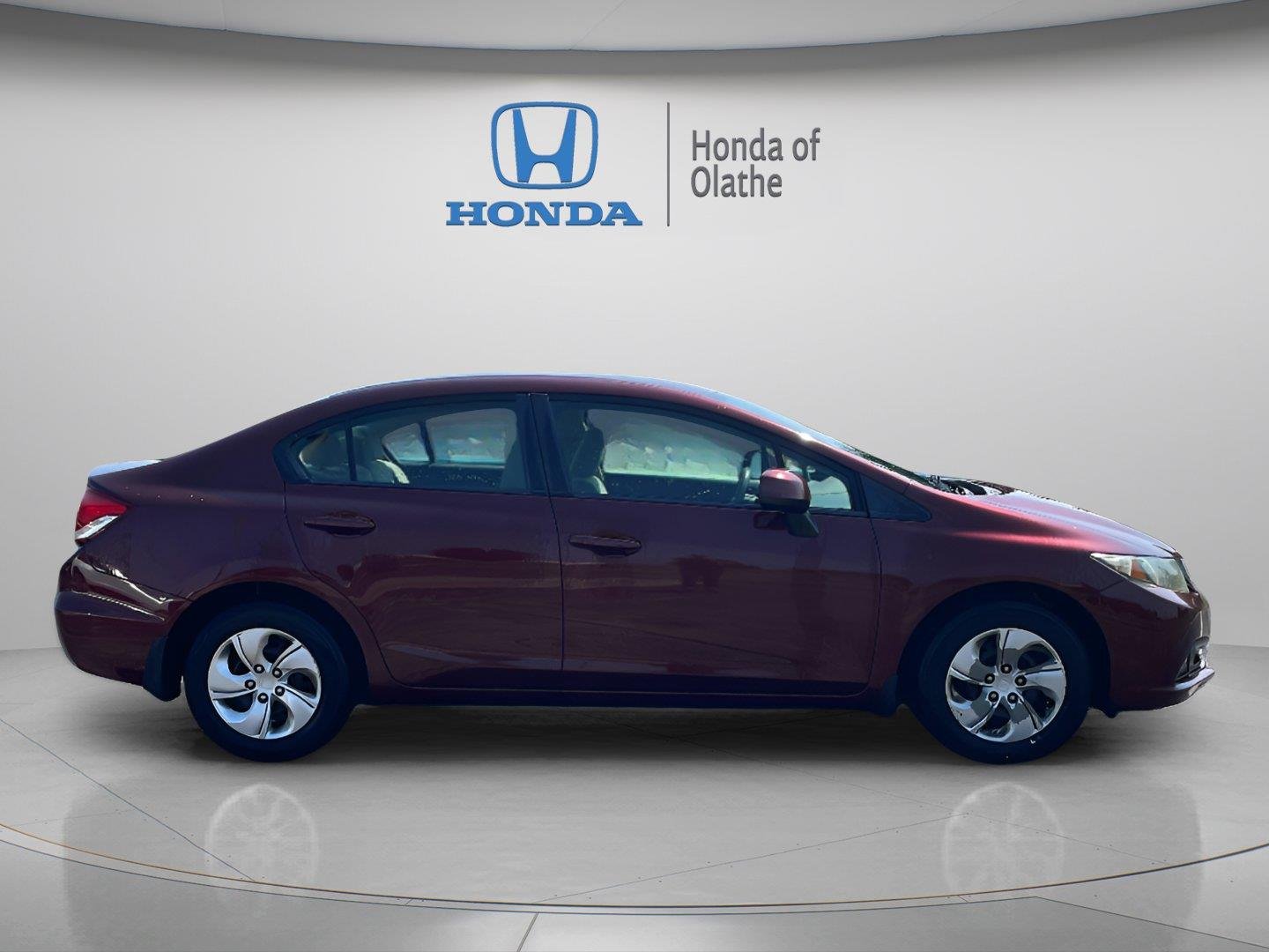 Used 2013 Honda Civic LX with VIN 19XFB2F51DE061275 for sale in Kansas City