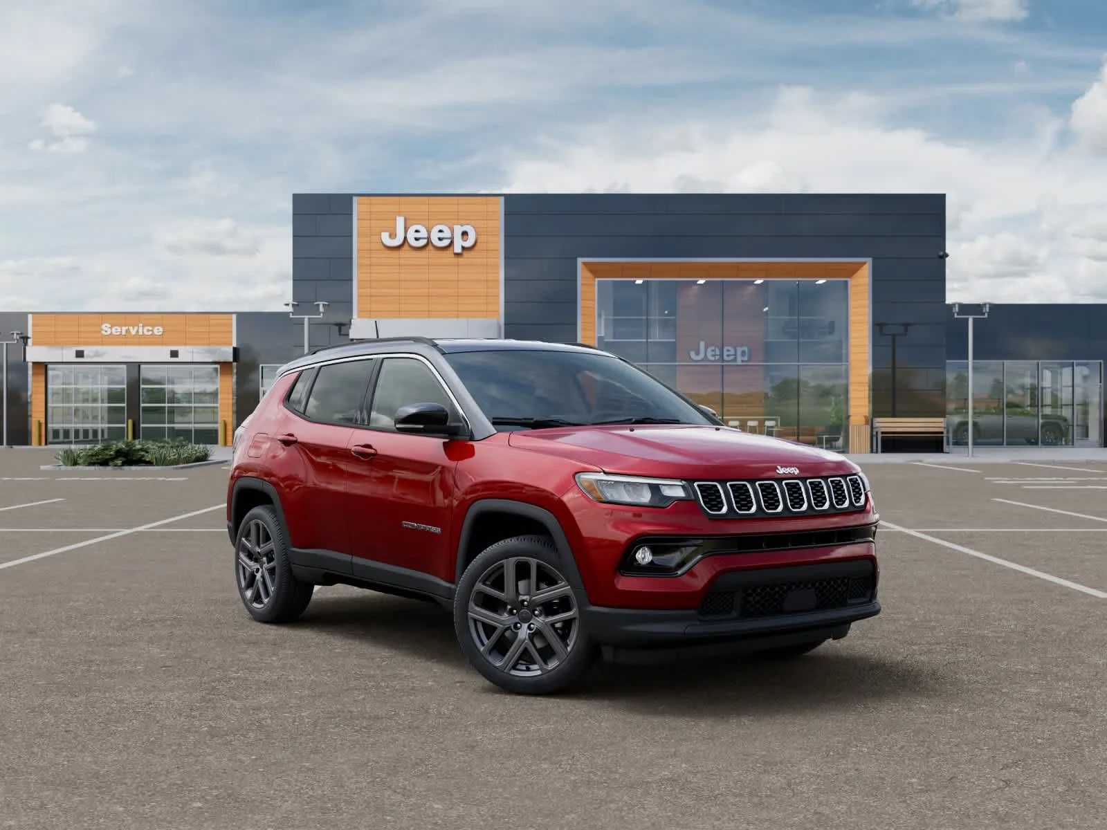New 2026 Red Hot Pearlcoat Jeep Limited Altitude image 5
