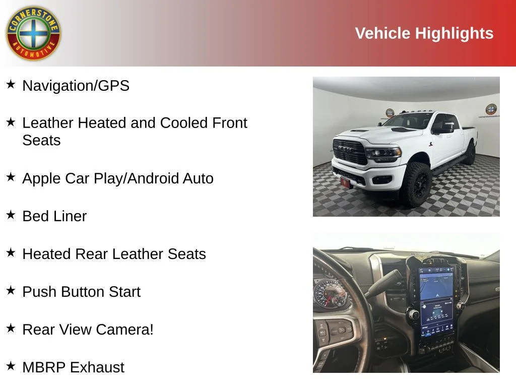 Used 2023 RAM Ram 2500 Pickup Laramie with VIN 3C6UR5FL5PG519581 for sale in Elk River, Minnesota