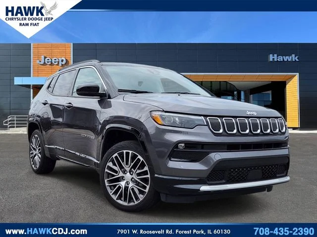 Certified Used 2022 Gray Jeep Limited image 1