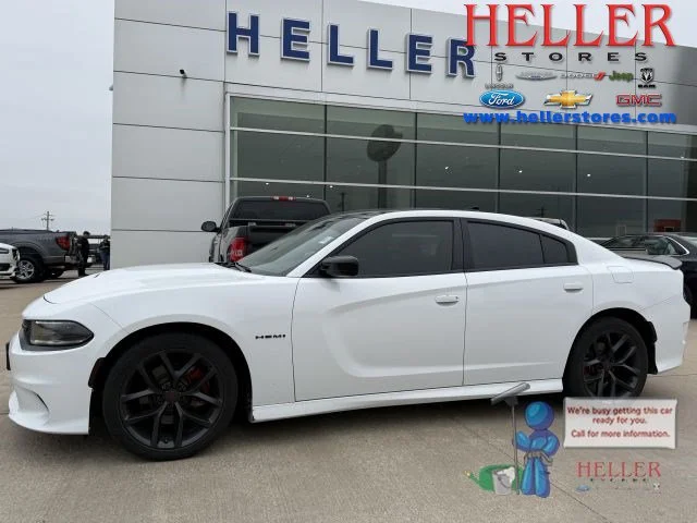 Used 2021 White Knuckle Clearcoat Dodge R/T image 1