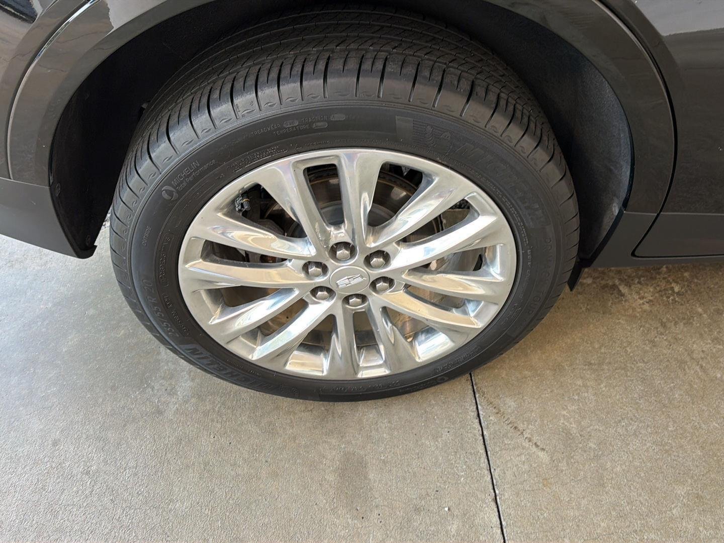 Used 2017 Stellar Black Metallic Cadillac Platinum AWD image 42
