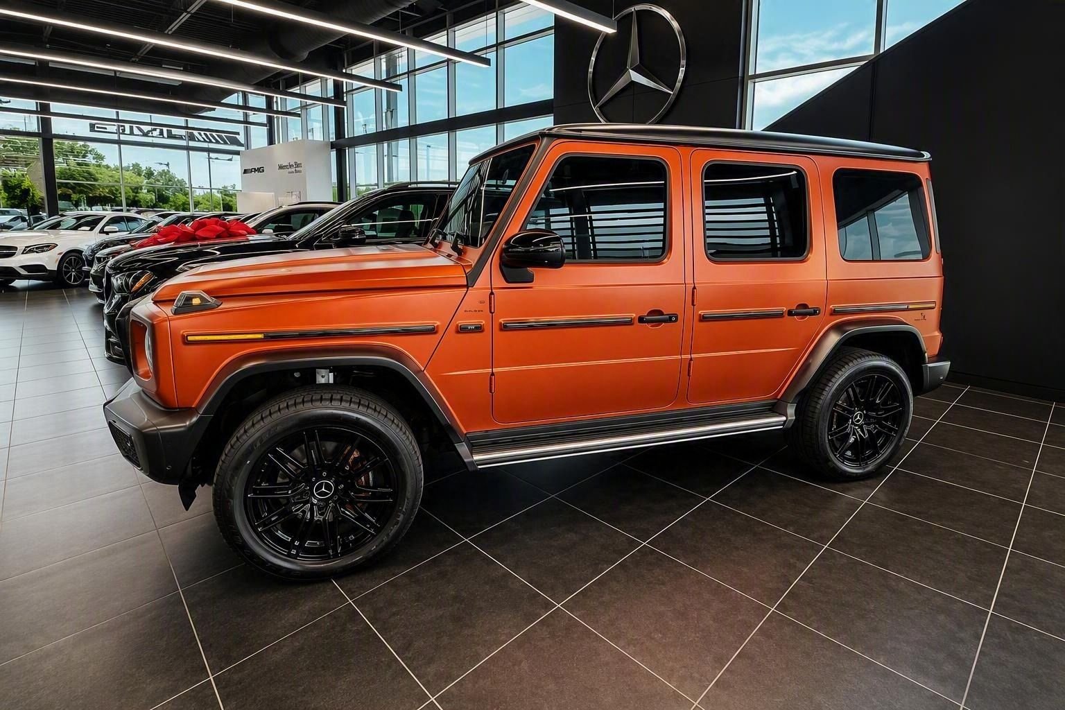 Certified Used 2026 Orange Mercedes-Benz G 580 image 7
