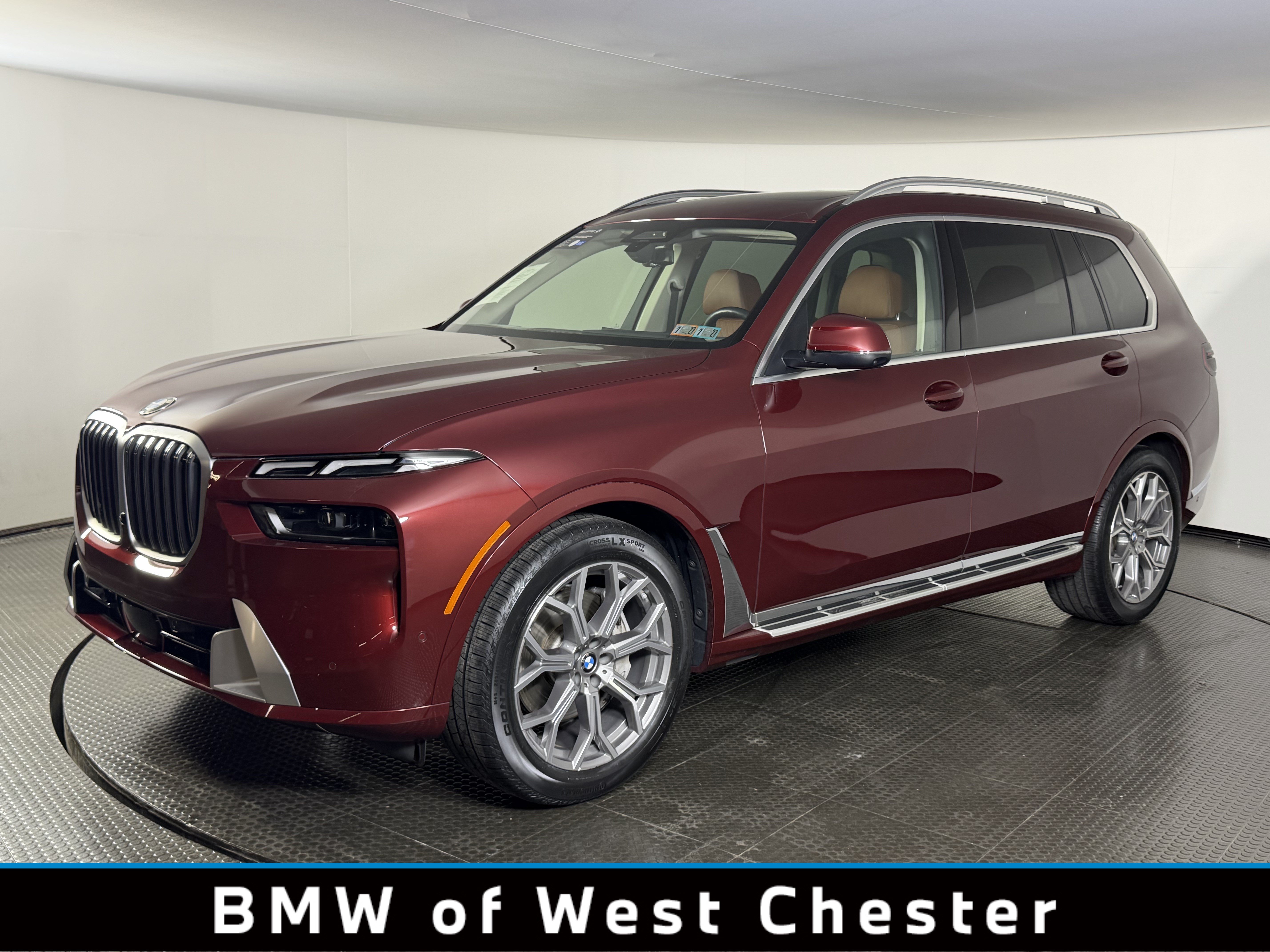 Certified Used 2025 Aventurin Red Metallic BMW xDrive40i image 1