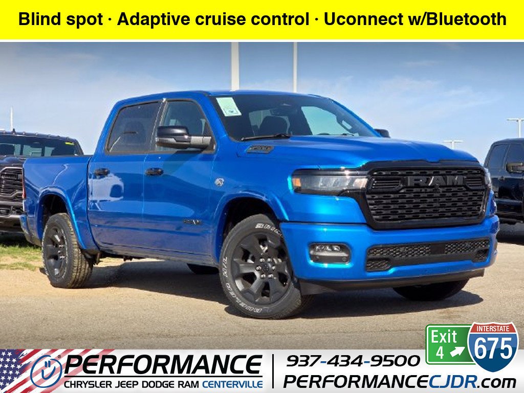 New 2026 Hydro Blue Pearl-Coat Exterior Paint RAM Big Horn/Lone Star image 1