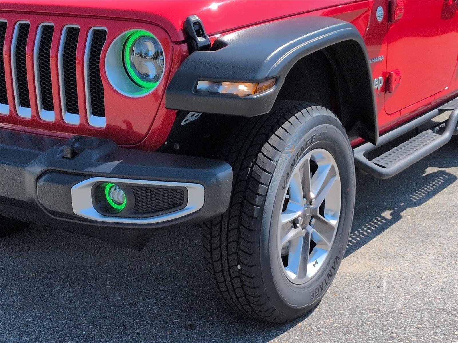 Used 2020 Firecracker Red Clearcoat Jeep North Edition image 9