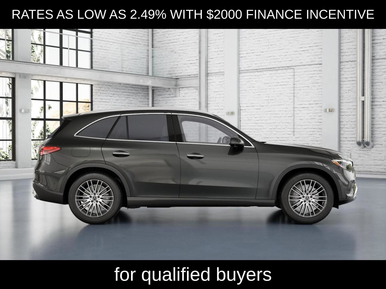 New 2026 Graphite Grey Metallic Mercedes-Benz GLC 300 image 2