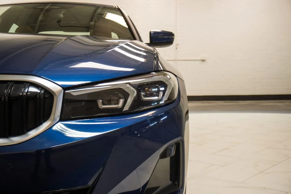 Used 2023 Blue BMW 330e xDrive image 37