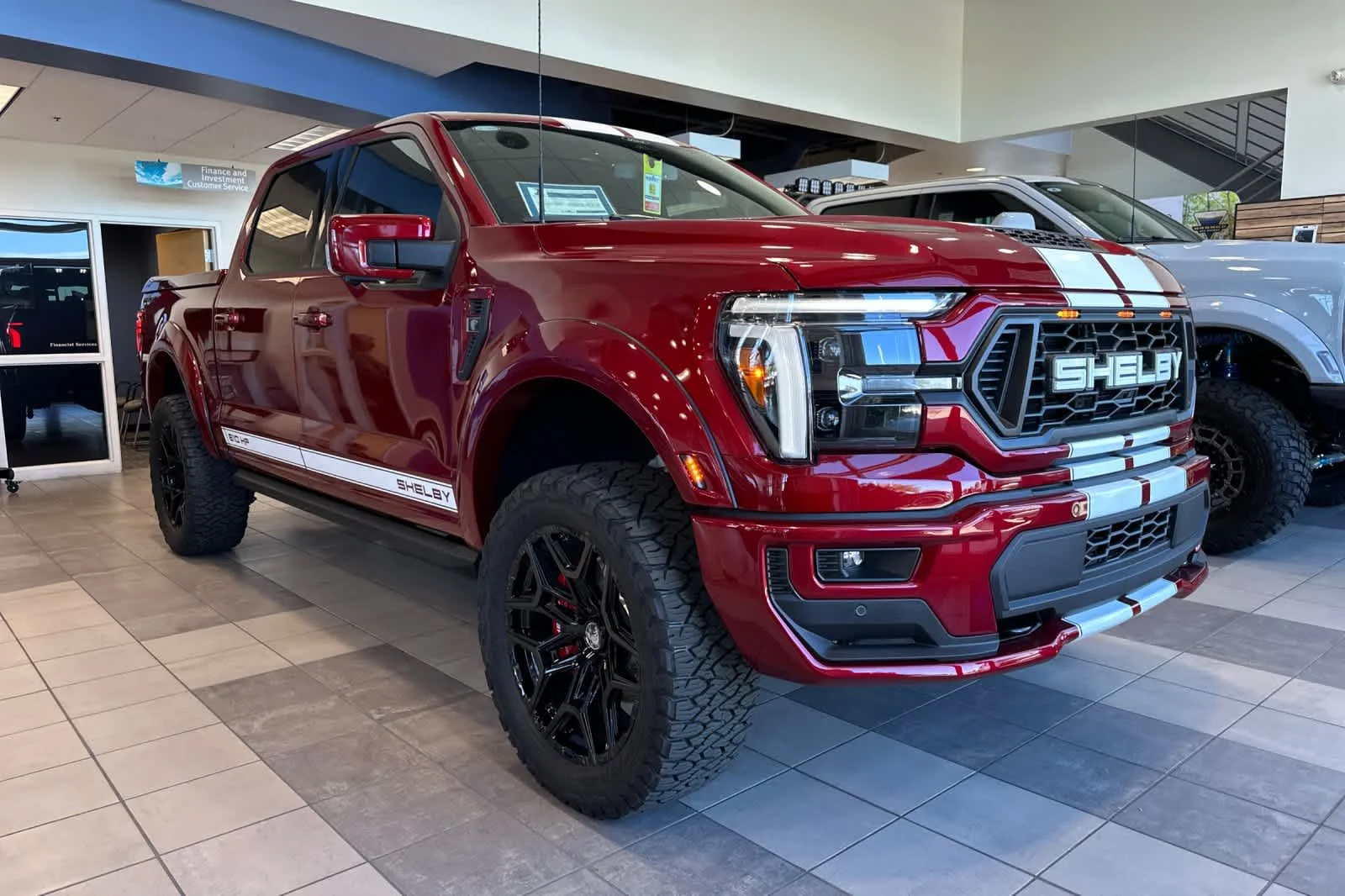 New 2026 Ruby Red Metallic Tinted Clearcoat Ford Lariat® image 9