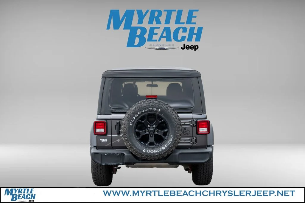 Certified Used 2021 Crystal Metallic Jeep Unlimited Willys image 5