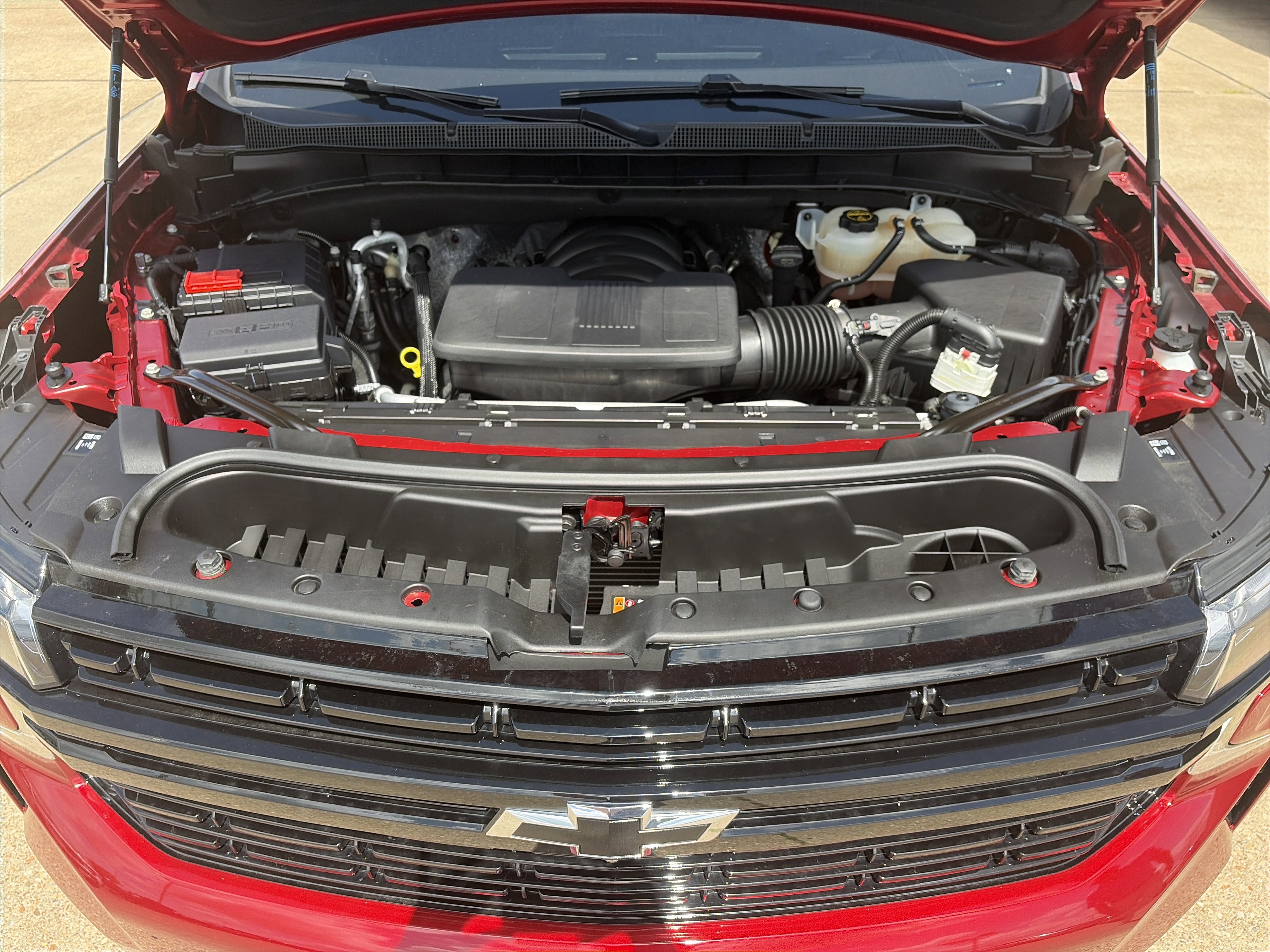 Used 2024 Radiant Red Tintcoat Chevrolet RST image 8