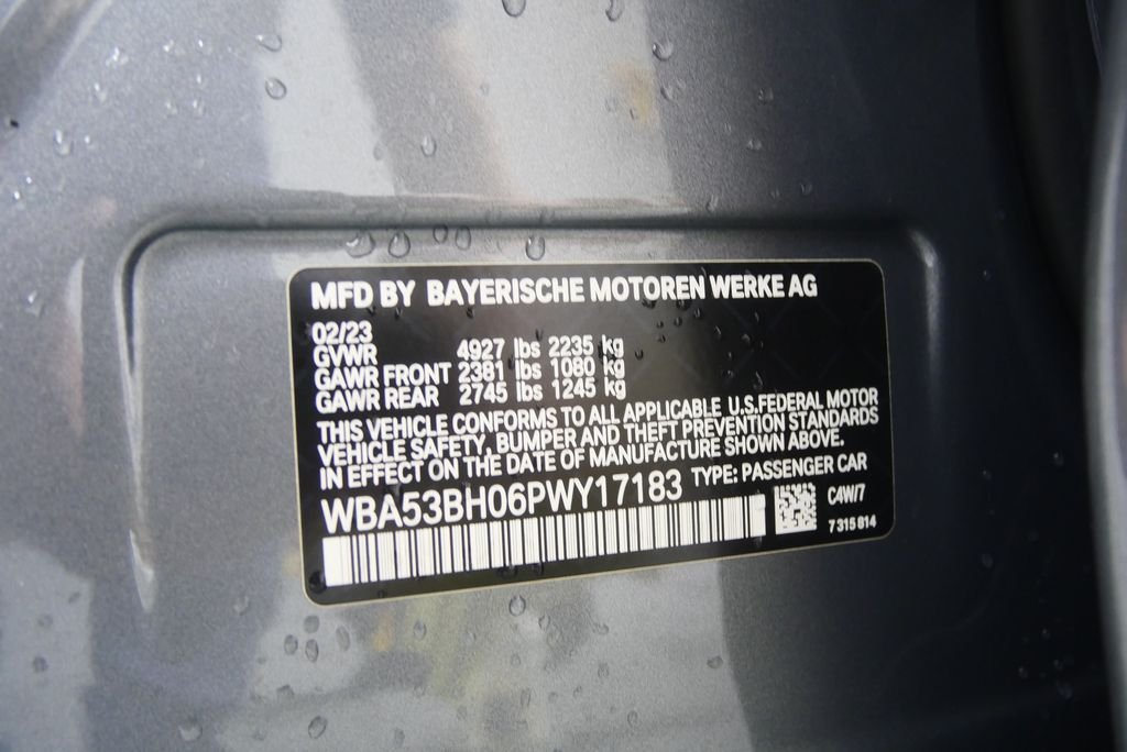 Certified Used 2023 Skyscraper Grey Metallic BMW 530i image 28