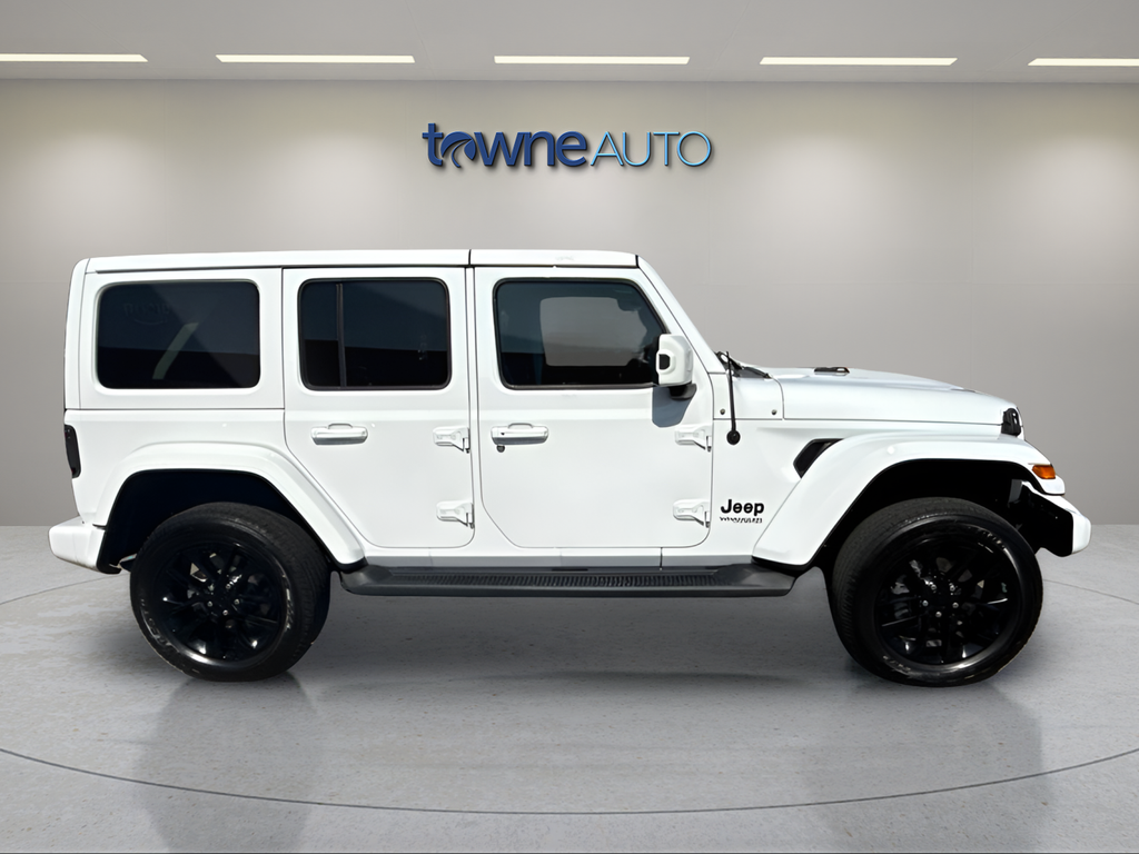 Used 2021 White Jeep Unlimited Sahara High Altitude image 7